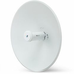 Ubiquiti airMAX PowerBeam 5AC, High-performance 5 GHz Point-to-Point (PtP) bridge with integrated dish reflector, 5 GHz, 15+ km link range, 450+ Mbps throughput, Dedicated spectral analysis radio, Ded