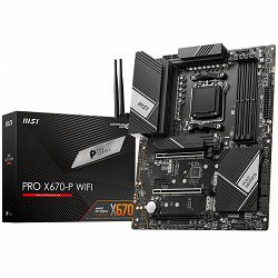 MSI Mainboard Desktop PRO X670-P WIFI