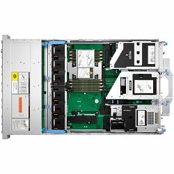 DELL PowerEdge R570, 12x 3.5", Intel Xeon 6 6511P (2.3GHz, 16C/32T, 72MB, DDR5-6400, 150W), 32GB RDIMM 6400MT/s, 2x960GB SSD, PERC H965i, iDRAC10 Enterprise, Intel E610-XAT2 Dual Port 10GbE BASE-T, Du