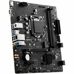 MSI PRO H510M-B DDR4, mATX, Chipset H470 (supports only 10th Intel processors), Socket 1200, Dual Channel DDR4 up to 2933MHz, 1x PCIe x16 slots, 1x M.2 slots, 1x HDMI, 1x VGA, 2x USB 3.2 Gen 1, 4x USB