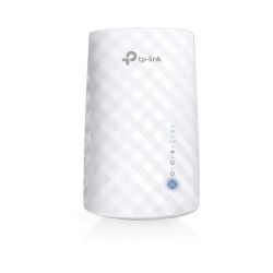 TP-Link RE190 AC750 Wi-Fi Range Extender, Wall Plugged, 433Mbps at 5GHz + 300Mbps at 2.4GHz, 802.11ac/a/b/g/n, WPS and Reset button, 3 internal antennas , intelligent Signal light, OneMesh