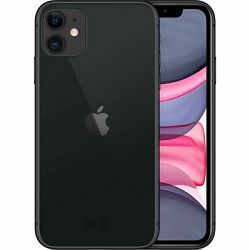 Refurbished Apple iPhone 11, 64GB, Black