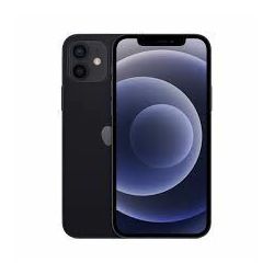 Refurbished Apple iPhone 12, 128GB, Black