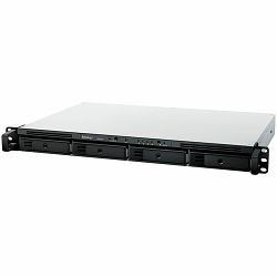 Synology NAS RS422+, rack, AMD Ryzen R1600, 2GB DDR4, 4-bay,  USB, LAN 2x1GbE, 1U, 1 x Gen3 x2 network upgrade slot, 3-year hardware warranty.