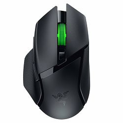 Razer Basilisk V3 X HyperSpeed, wireless gaming mouse with Bluetooth connection, Razer Chroma RGB, Razer 5G Advanced 18K DPI Optical Sensor, 18000 DPI, Mechanical Mouse Switches Gen-2, 100% PTFE feet,