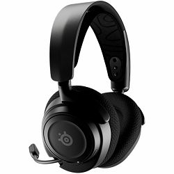 SteelSeries I Arctis Nova 7 I Gaming Headset I Wireless / High Fidelity Drivers w/ 360° Spatial Audio / Simultaneous Wireless (2.4GHz and Bluetooth) / 38-hour battery life / Noise-cancelling mic. / Mu