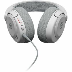 SteelSeries I Arctis Nova 1 White I Gaming Headset / High Fidelity Drivers / Ultra lightweight / 4-points of adjustability / Noise-cancelling mic / Compatable w/ PC and console platform with a 3.5mm j