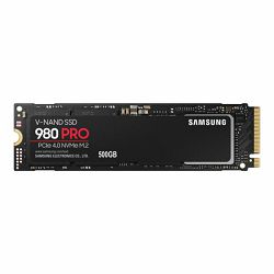 Samsung 500 GB M.2 SSD, 980 PRO, Gen. 4x4