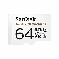 SanDisk High Endurance microSD Card - 64GB
