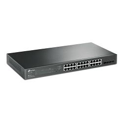 TP-Link Omada SG2428P upravljivi 28-portni Gigabit PoE+ mrežni preklopnik, 24× RJ45, 4× SFP, PoE 250W, Omada SDN