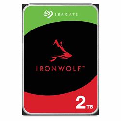 Seagate 2 TB 3,5" HDD, Ironwolf, 5900 RPM, 256MB