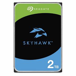 Seagate 2 TB 3,5" HDD, Skyhawk, 5900 RPM, 64MB