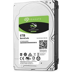 Seagate 5 TB 2,5" HDD, Barracuda, 5400 RPM, 128MB, 15mm