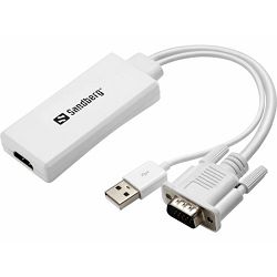 Sandberg VGA Audio to HDMI Converter