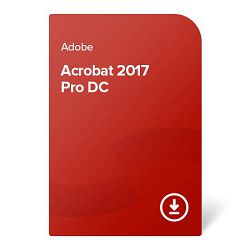 Adobe Acrobat 2017 Pro DC (EN) – trajno vlasništvo digital certificate