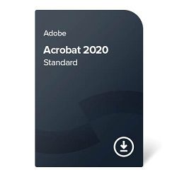 Adobe Acrobat 2020 Standard (EN) – trajno vlasništvo digital certificate