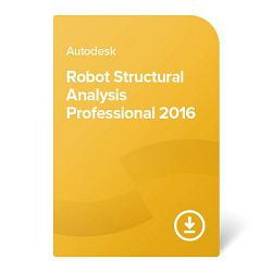 Autodesk Robot Structural Analysis Professional 2016 – trajno vlasništvo SLM (single license manager)