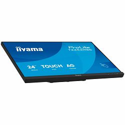 IIYAMA Monitor Touch T2454MSC-B3AG 24" InCell PCAP 10pt touchscreen monitor featuring IPS panel technology, Anti-Glare coating and a flexible stand