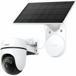 Solar-Powered Pan/Tilt Security Camera Kit