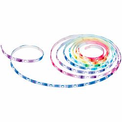 Smart Light Strip, MulticolorSPEC: 2.4 GHz Wi-Fi, 802.11b/g/n, one 16.4 ft/5m RGB+IC LED light strip, 12V/1.5A power adapter, PU Coating WaterproofFEATURE: Tapo Smart app, no hub required, works with 