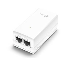 TP-Link Gigabit Passive PoE adapter 24VDCr,2 x 10/100/1000Mbps RJ45 Port, Plug & Play