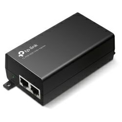 TP-Link PoE+ Injector Adapter, 1×Gbit PoE Port, 1×Gbit Non-PoE Port, 802.3at/af, Data+Power po istom kablu, do 100m, plastično kućište