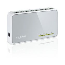 TP-Link 8-port mini Desktop preklopnik (Switch), 8×10/100M RJ45 ports, plastično kućište