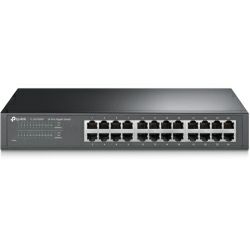 TP-Link 24-port Gigabit preklopnik (Switch), 24×10/100/1000M RJ45 ports, 13" Desktop/Rack, metalno kućište