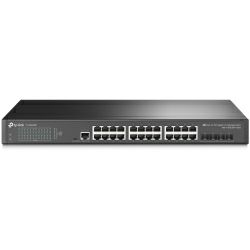 TP-Link Omada JetStream 28-port Gigabit L2+ Smart preklopnik (Switch), 24×G-LAN, 4×10G SFP+, 19" rack-mount