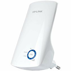 Repeater TP-Link TL-WA854RE, 300Mbps Wireless N Wall Plugged Range Extender, QCOM, 2T2R, 2.4GHz, 802.11n/g/b, Ranger Extender button, Range extender mode, with internal Antennas,without Ethernet Port