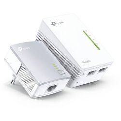 TP-Link AV600 Powerline bežični mrežni adapter, 300Mbps/600Mbps (2.4GHz/5GHz), HomePlug AV, Plug and Play (TL-WPA4220 & TL-PA4010)