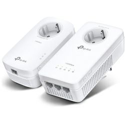 TP-Link AV1300 Powerline bežični mrežni adapter, 300Mbps/867Mbps (2.4GHz/5GHz), 3×GLAN, dodatna strujna utičnica, (TL-PA8010P & TL-WPA8631P)