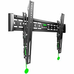 ONKRON Tilting TV Wall Mount for 43 to 85-inch Flat Panel TVs Digital Panels 68,2 kg, Black