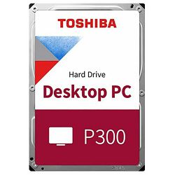 Toshiba 4 TB 3,5" HDD, 5400 RPM, P300, 128MB