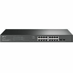 TP-Link JetStream 18-Port Gigabit Smart Switch with 16-Port PoE