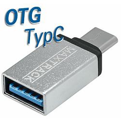 Transmedia USB type C plug to USB 3.0 A jack OTG
