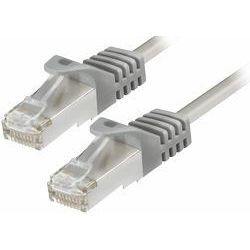 Transmedia CAT6a SFTP Patch Cable 0,5m grey