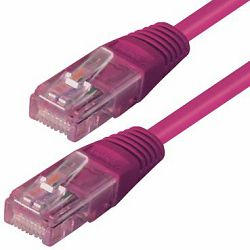 Transmedia Cat.5e UTP Kabel 50m, Pink