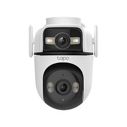 TP-Link Tapo C545D vanjska nadzorna IP kamera, dvostruka 2K 3MP leća, Pan/Tilt, WiFi/Ethernet, noćni vid u boji, AI detekcija, IP66, microSD do 512GB