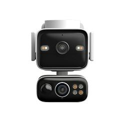 TP-Link Tapo C675D KIT vanjska solarna nadzorna kamera, dvostruki 4K objektiv, 360° Pan/Tilt, AI, WiFi 2,4/5GHz, microSD do 512GB, IP65