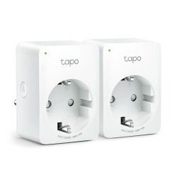 TP-Link Tapo P100-2 WiFi Smart Plug (2 pack) 2.4GHz, 802.11b/g/n, BT4.2, Tapo app, Wi-Fi kontrola, Timer/Schedule postavke, Glasovna kotrola Amazon Alexa/Google Assistant 