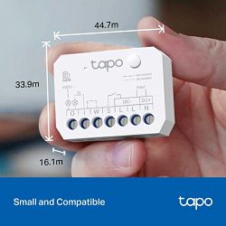 TP-Link Tapo S110E Smart Switch Module  2.4GHz, 802.11b/g/n, Bluetooth, Tapo app, Wi-Fi kontrola, Timer/Schedule postavke, Amazon Alexa/Google Assistant