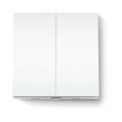 TP-Link Tapo Smart zidni prekidač za svijetlo, dva prekidača, glasovna kontrola (Alexa & Google Assistant)