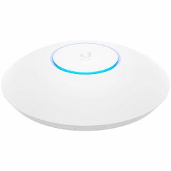 UBIQUITI U6 Long-Range; WiFi 6; 8 spatial streams; 185 m2 (2,000 ft2) coverage; 350+ connected devices; Powered using PoE+; GbE uplink.
