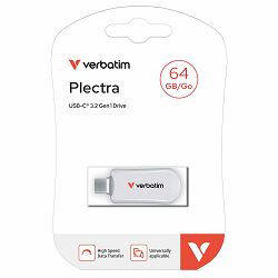 Verbatim Plectra USB-C Flash Drive 64GB, bijeli