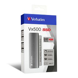 Verbatim Vx500 240GB SSD vanjski disk USB3.2 Gen2