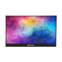 Verbatim PM-14 prijenosni zaslon 14" 1920×1080 IPS, 16:9, HDR, FreeSync, Low Blue Light, 1×HDMI/3×USB