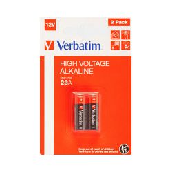 Verbatim 23A (MN21/A23) alkalna baterija, 12V (2 kom./pakiranje)