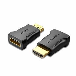 Vention HDMI Male to Female Adapter Black