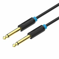 Vention 6.5mm Male to Male Audio Cable 1M Black